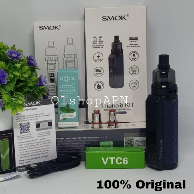 New elektronik tinta SALE!!Vapee Vapoor SMOKEE THALO S KIT 80W Free Baterai+L 10ml mesin uap|KD7