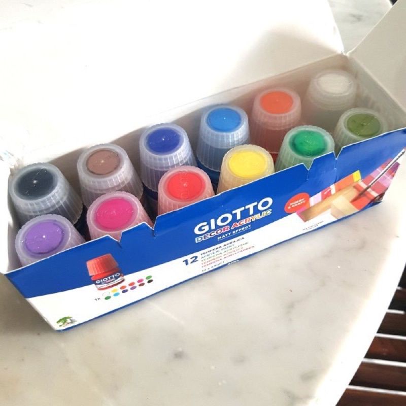

Giotto decor acrylic 25 ml Isi 6/12 & Satuan