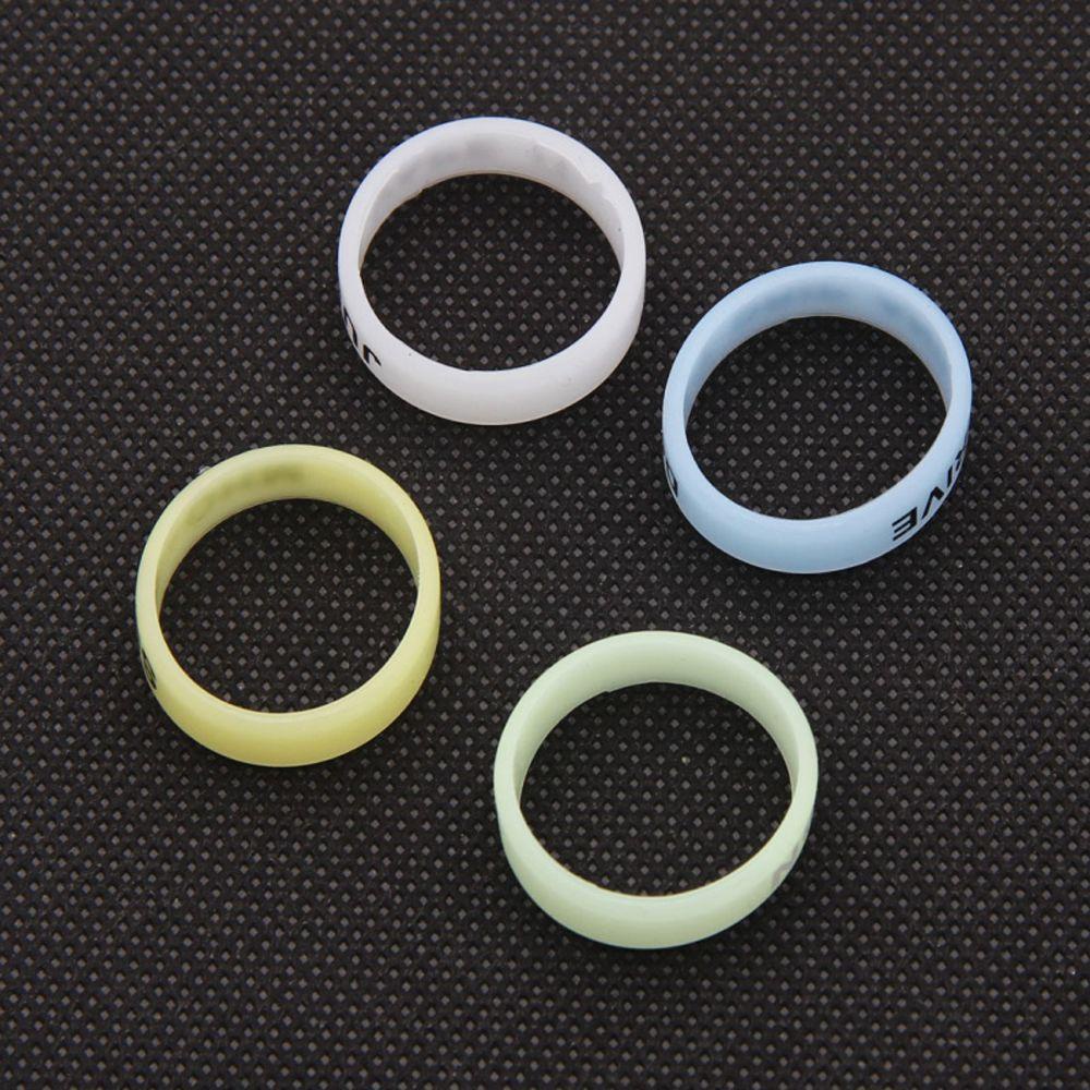 Lanfy Pancing Case Pelindung Cincin Hias Alat Pancing Tongkat Dekorasi Rod Stop Ring Silicone 13mm 22mm Pancing Luminous Ring