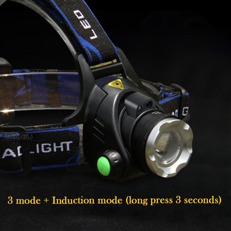 TaffLED Senter Headlamp 1 LED Cree XM-L T6 3000 Lumens