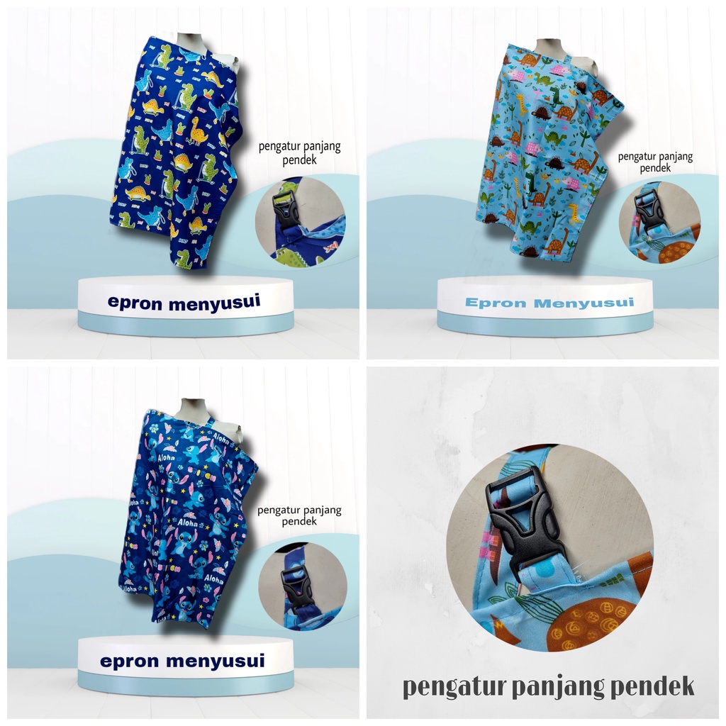 apron ibu menyusi / kain penutup ibu menyusui / nursing cover baby