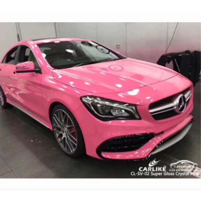 Sticker Fanchi FC220 Super Gloss Glossy Peach Pink Premium Wrap