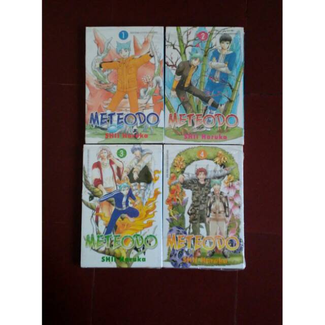 Buku Komik Meteodo by Shii Haruka jilid 1-4 tamat