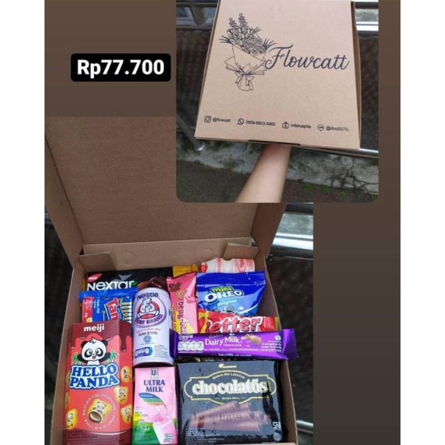 

Buket Snack/ Bucket Snack/ Bucket Wisuda/ Hampers Snack / Snack Hampers/ Gift Box / Hampers Box by Flowcatt