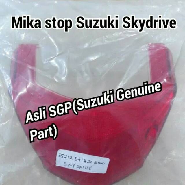 Mika lampu stop belakang Suzuki Skydrive