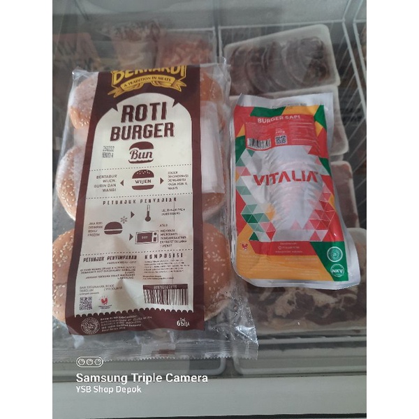 

Paket Burger (Roti 6pcs + daging 20 pcs)