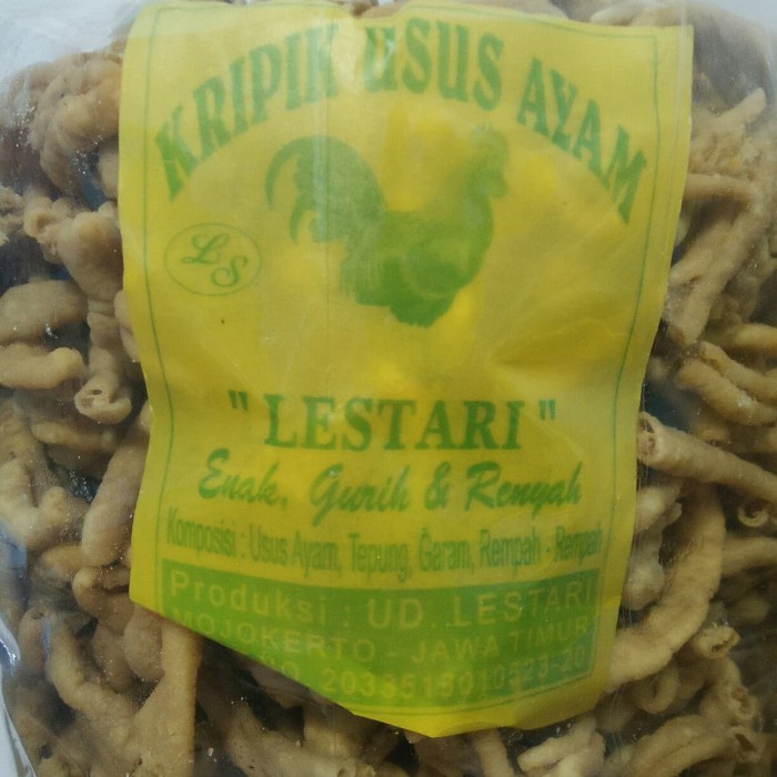 

TERBARU kripik usus ayam tepung 1 bal isi 2 kg