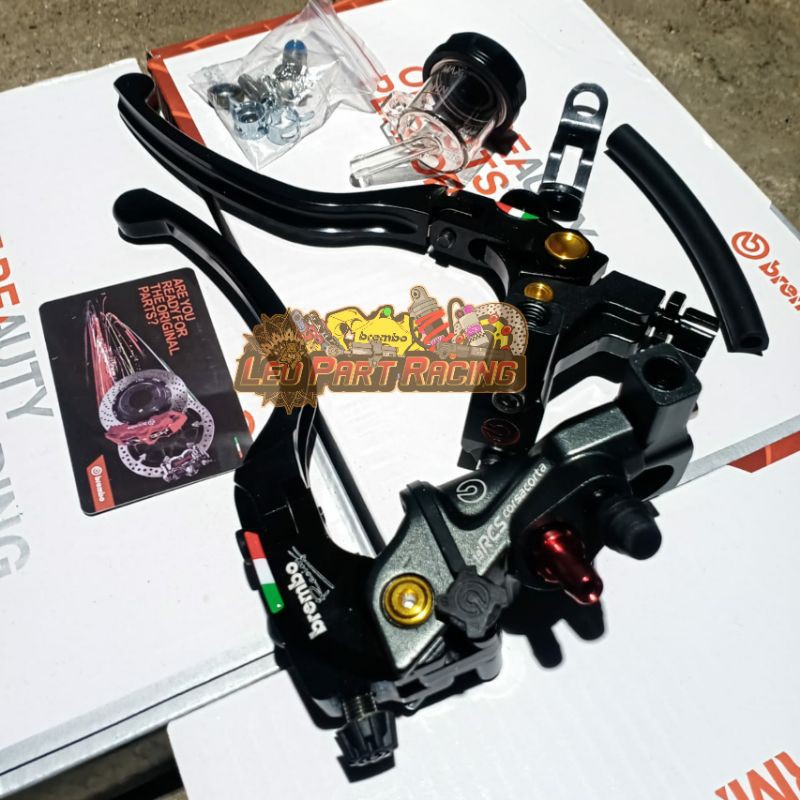 Master Rem Brembo Rcs 19 Corsa Corta Handle Rem/Kopling Universal Original Thailand