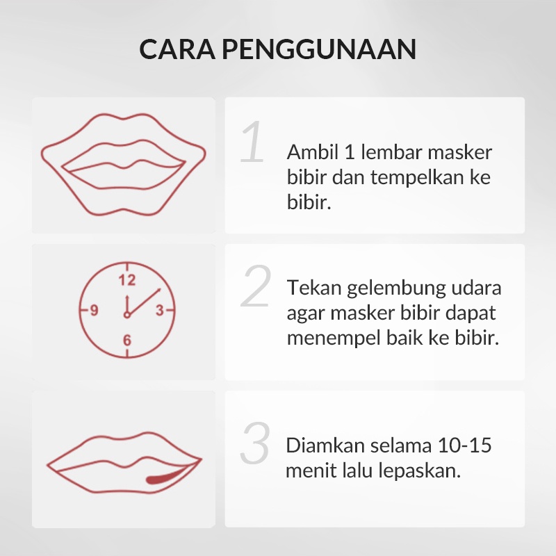 ✨ AKU MURAH ✨ BUHOTEI Caviar Crystal Lip Mask 60g