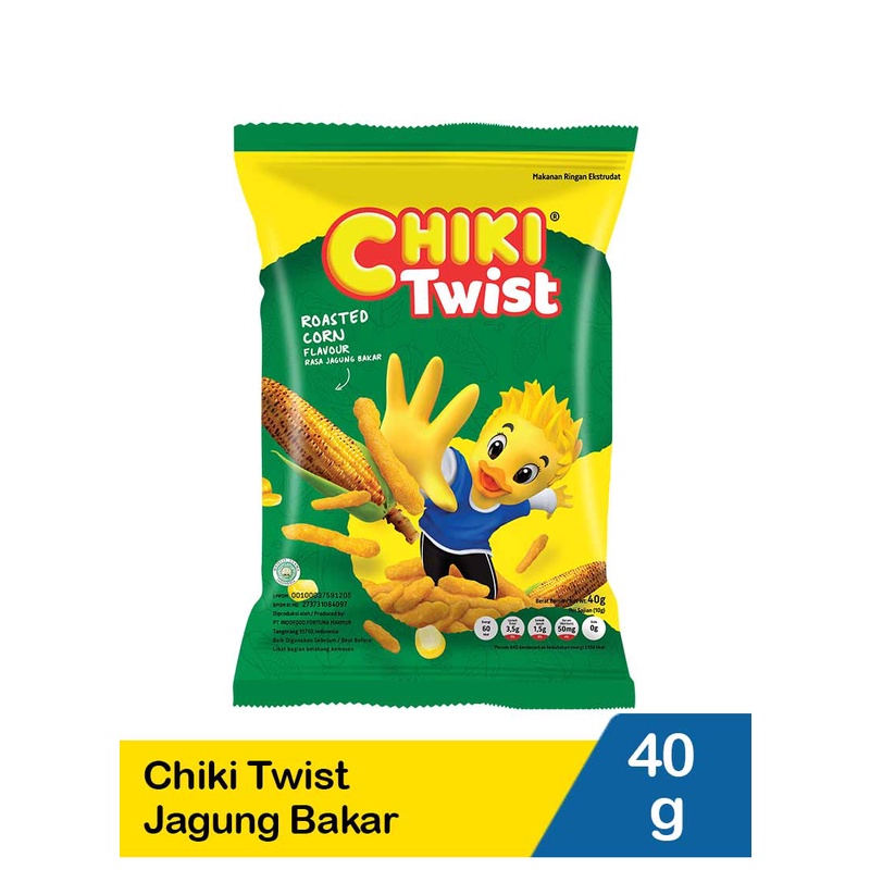 

Chiki Twist 75g makanan ringan snack asin gurih favorit anak