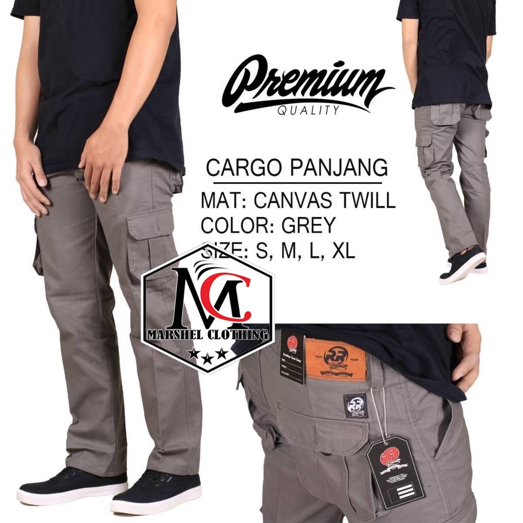 RCL - Celana Cargo Mocca Original ✅ Cargo Pants - Celana Cargo Panjang / Cargo Pants | Celana Carpenter | Celana Oversize | Celana Cargo