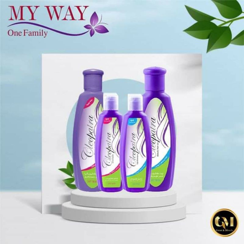 CLEOPATRA SHAMPOO & HAIR OIL MY WAY