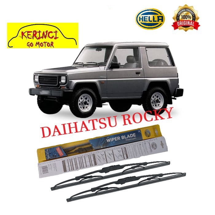 WIPER DAIHATSU ROCKY HELLA PREMIUM 19&quot; &amp; 17&quot; - WIPER HELLA SEPASANG