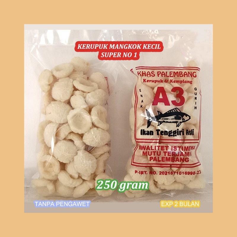 

KEMPLANG MANGKOK MINI IKAN GABUS KERUPUK MANGKOK KECIL IKAN GABUS 250G