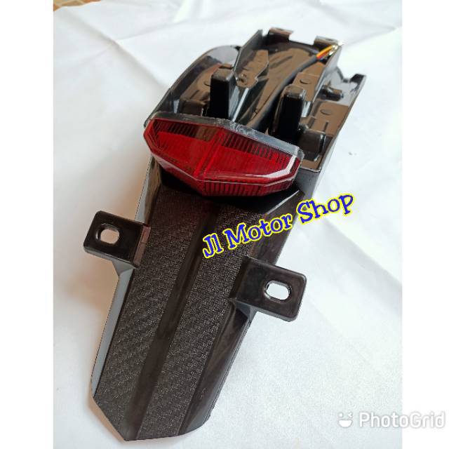 Undertail Spakbor Belakang CRF 150 CRF150 L - Stoplamp Lampu Stop CRF150L CRF 150 Srx RACING