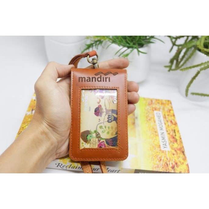 

[[COD]] ID CARD HOLDER KULIT ASLI CUSTOM MAGNET TANAM / NAME TAG TERMURAH EKSLUSIF Kode 1287