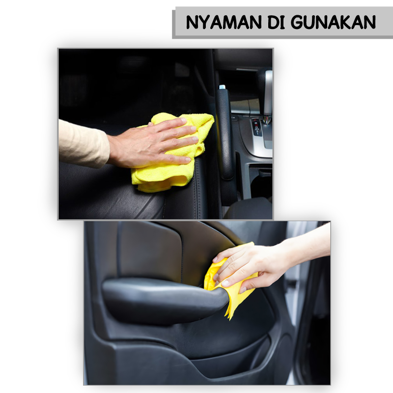 3M Auto Kain Lap Mobil COMBO 6 Pcs Microfiber Detailing Cloth Cleaning Bebas Noda CMB06-3M-39016