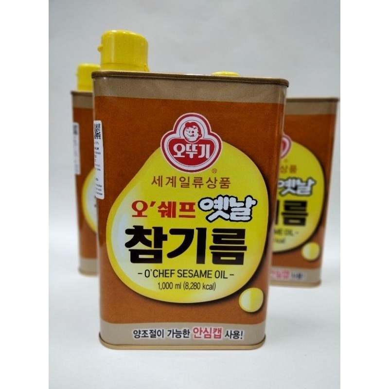 

OTTOGI Sesame Oil Yetnal /Minyak Wijen 1000ml