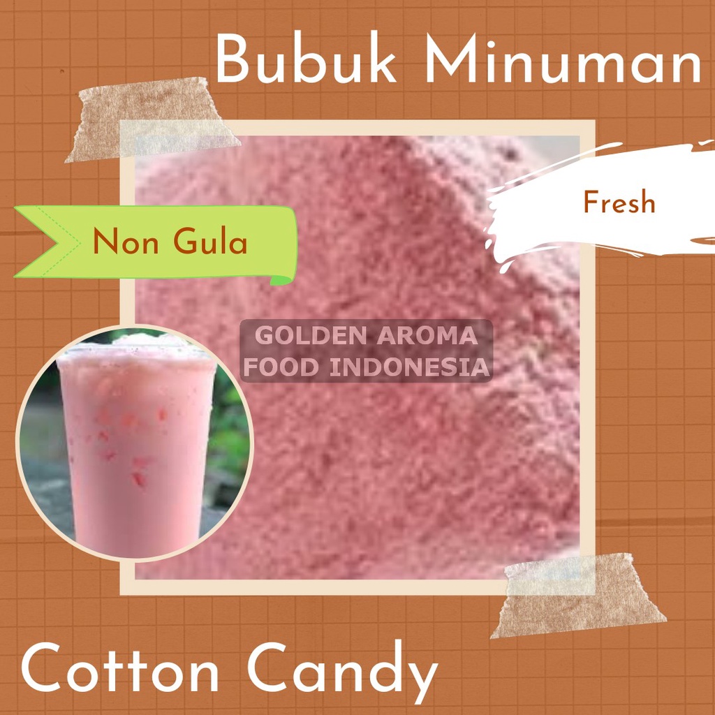 

Bubuk Minuman Aneka Rasa COTTON CANDY NON GULA Premium Ukuran 1 Kg Best Seller Murah Meriah Bandung