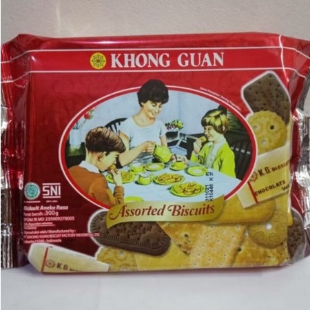 

BEST SELLER KHONG GUAN ASSORTED BISKUIT 300 GRAM MURAH KUE LEBARAN IDUL FITRI