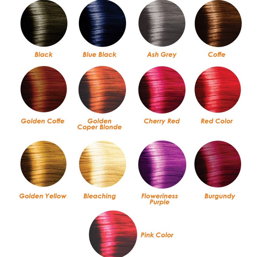 SALSA HAIR COLOR / SEMIR RAMBUT SALSA / CAT RAMBUT / PEWARNA RAMBUT