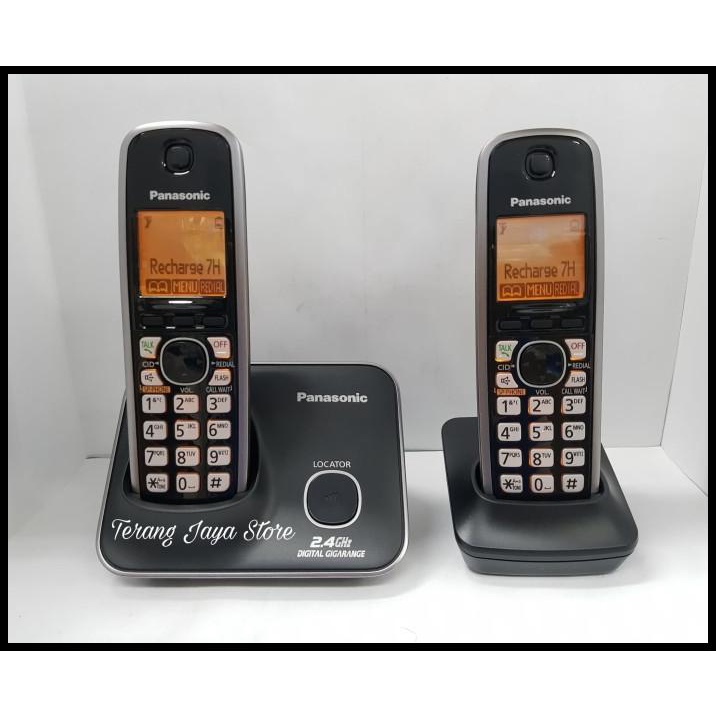 Telepon Wireless Cordless Panasonic Kx-Tg3712 Telepon Rumah Wireless