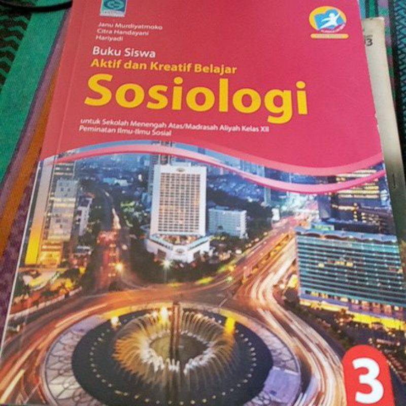 Jual Buku Untuk Sma/ma Kelas 12 Buku Siswa Belajar Sosiologi | Shopee ...