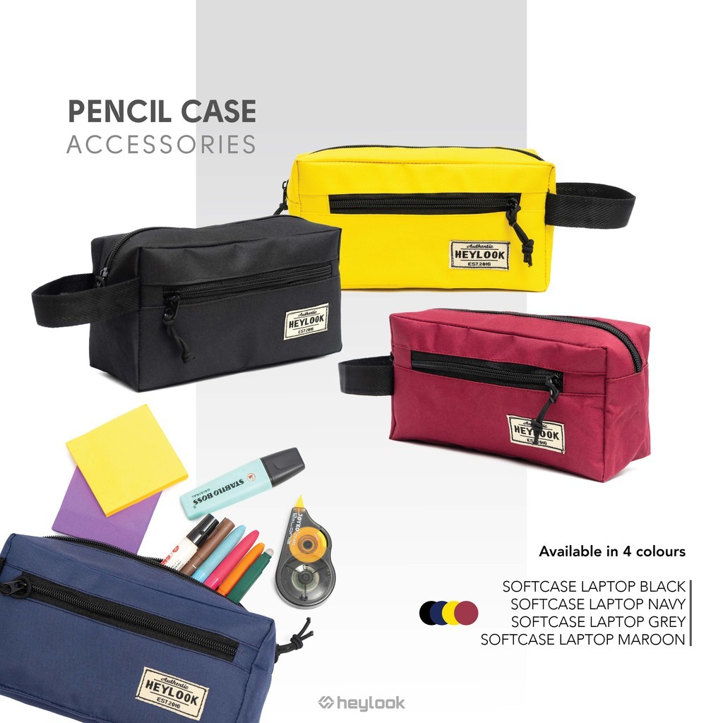 

Kotak Pensil Pencil Case Kekinian ATK Sekolah Kuliah Kantor Kerja