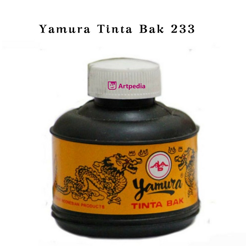 

Yamura Tinta Bak 233 -Yamura tinta cina /tinta kaligrafi ukuran Besar -Chinesse Black Ink