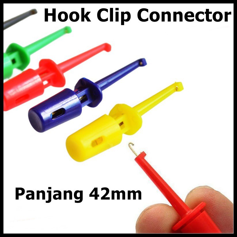 Hook Clip Test Klip Penjepit Connector Jepitan Kail Pengait IC 42mm