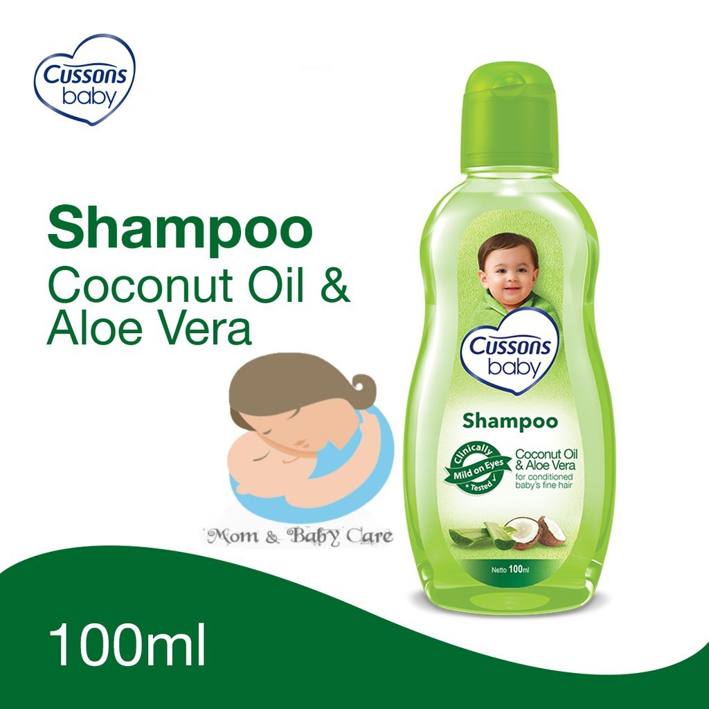 CUSSONS BABY SHAMPOO / 100ml+100ml / CUSSON SAMPO HEMAT/ ISI EXTRA