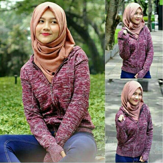 jaket sweater rajut twis_sweater rajut wanita