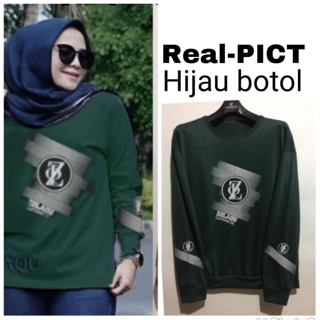 ATASAN LENGAN PANJANG / KAOS JUMBO WANITA / ATASAN LENGAN PANJANG WANITA