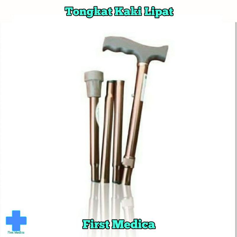 Tongkat Kaki Lipat - Tongkat Lipat - Tongkat Lipat Alat Bantu Jalan