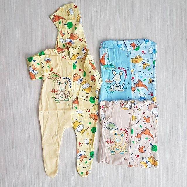 JUMPER BAYI ALL SIZE Newborn Bahan Katun