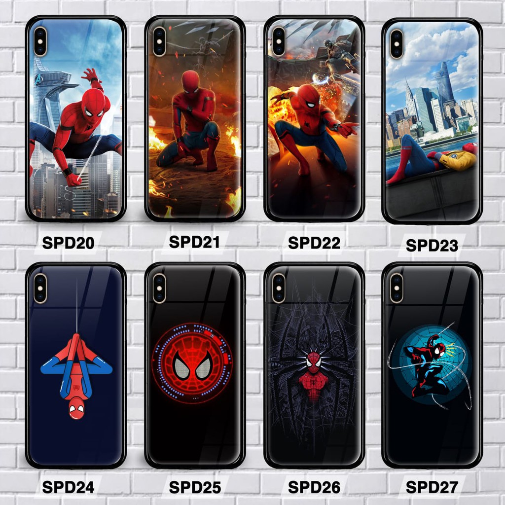 custom case spiderman samsung j3 pro,j5 pro,j7 pro,a2 core,a6,a6 plus,grand prime casing premium
