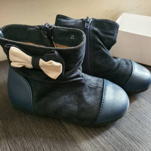 CooGee girls boots shoes winter sepatu anak perempuan