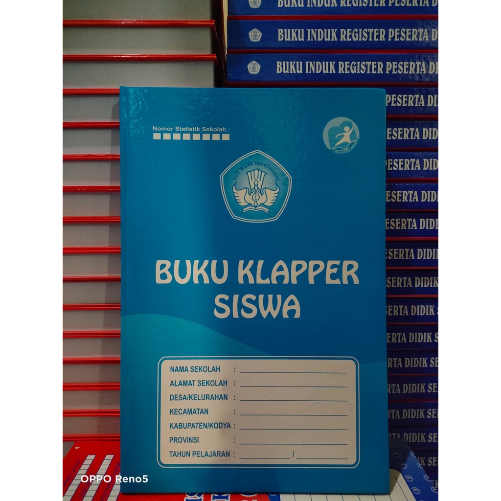 BUKU KLAPER SISWA SMP DAN BUKU ADMINISTRASI KEPALA SEKOLAH SMP K13