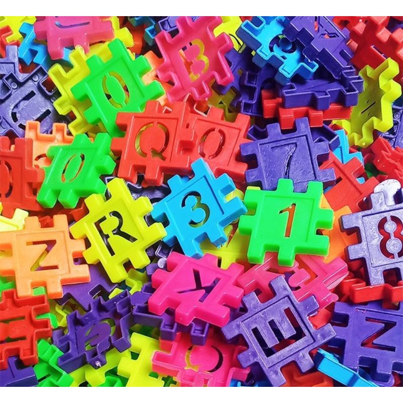 LB 3 Mainan Anak Edukasi Lego Block Isi Banyak Ada Angka-Angkanya / Mainan Anak Kecil