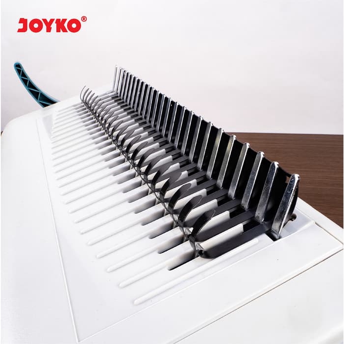 

Joyko Binding Ring Plastic Comb Spiral Jilid Joyko RPC-23-45 Oval isi 50Pcs ukuran F4 RPC-23-45