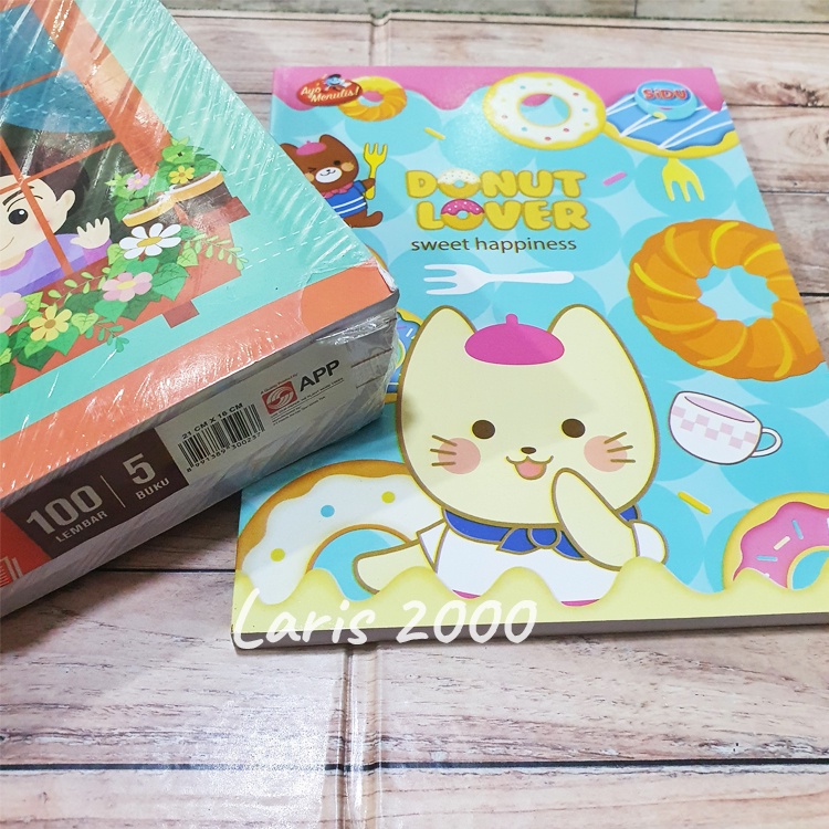 

Buku Tulis Sidu / Sinar Dunia isi 100 lembar (Per Pak)