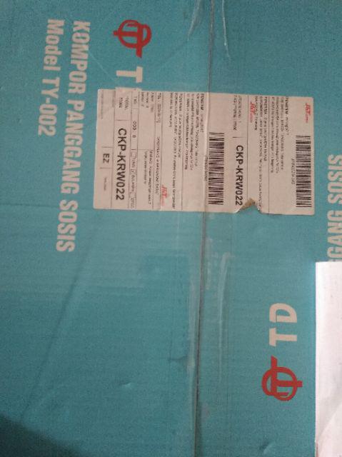 Kompor Panggangan Sosis 2 Tungku Omico /random Tergantung Stok Yang Ada Free Eskulin