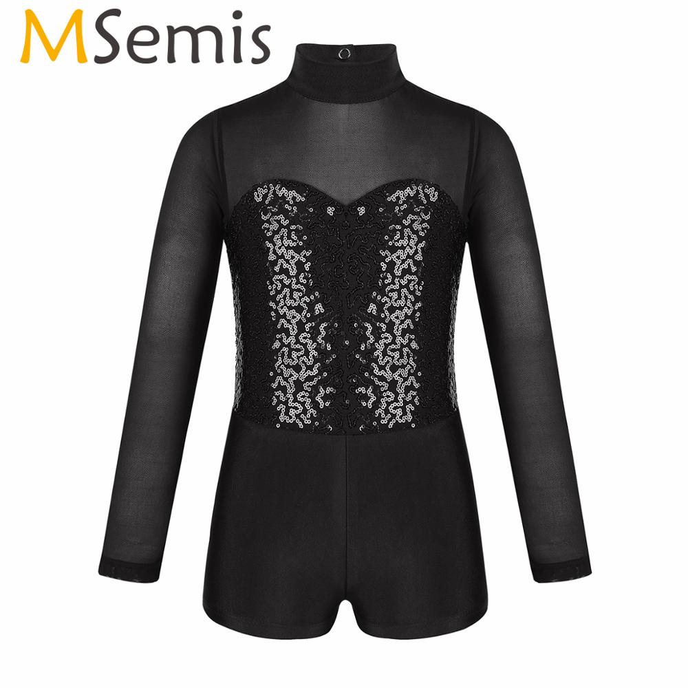 PREORDER Gadis Gambar Ice Skating Leotard Kompetisi Kostum Tari Anak-anak Lengan Panjang