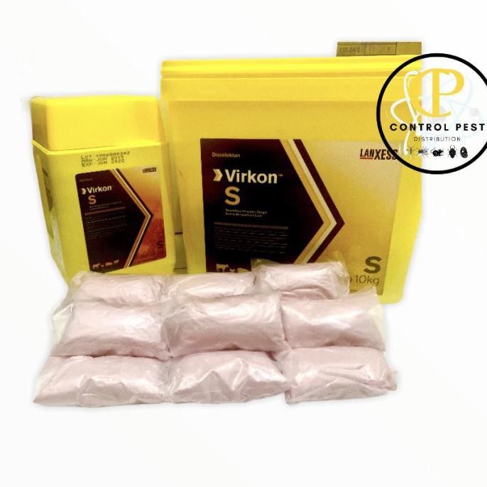 Disinfektan Virus Kandang, Corona Vircon S Repacking Isi 100 Gram
