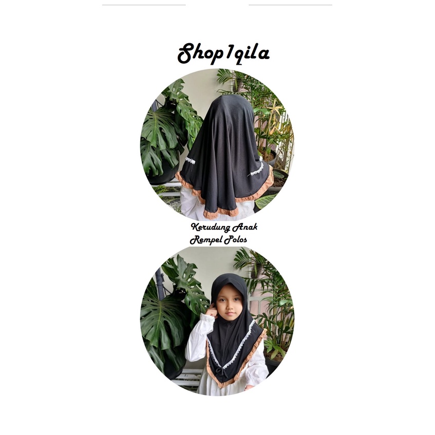 KERUDUNG BOBA JILBAB BERGO RENDA, DENGAN BAHAN JERSEY YG ADEM SANGAT NYAMAN DIPAKAI DENGAN PILIHAN WARNA YANG BISA DISESUAIKAN