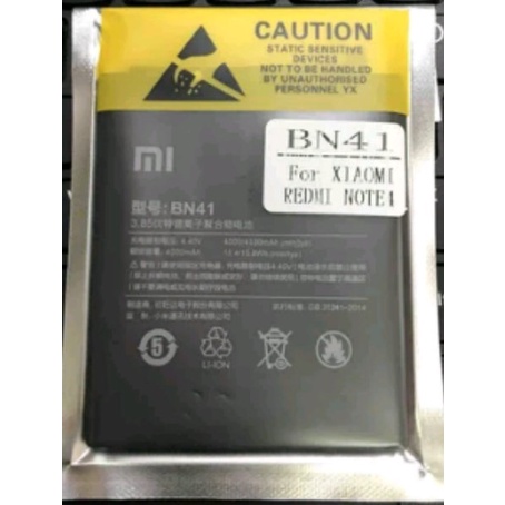 Xiaomi BN-41 BN41 Battery Batre Baterai Xiaomi Redmi Note 4 /4X Mediatek
