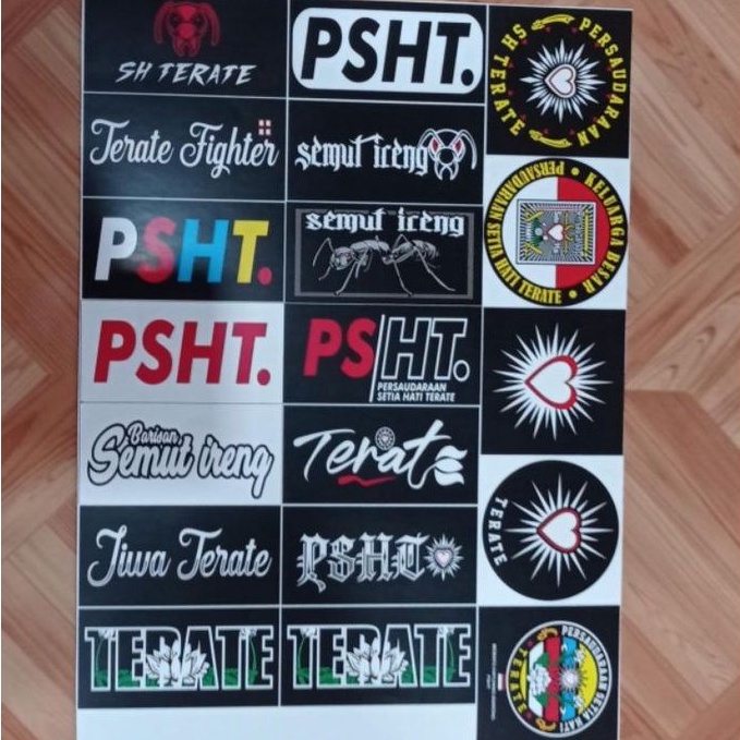 

Stiker SH TERATE satuan