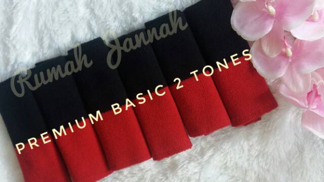 Inner Basic 2 tones/ Bandana Premium 2 warna