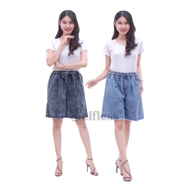 Celana Pendek Hot Pants kulot Jeans 3/4 Wanita Celana Kulot Jeans Sobek Rawis Pendek Jumbo Celana Kulot sobek cewek.kulot boyfriend.yang terlaris.kulot pendek rawis wanita..kulot hot pants sobek rawis virall celana pendek wanita sobek bahan jeans