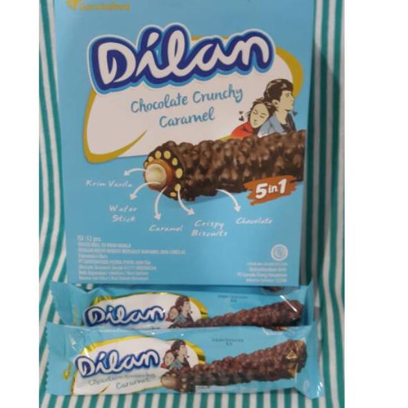 

Super's special Chocolate Crunchy Caramel dilan (@24gr x12pcs) P29B02 makaci